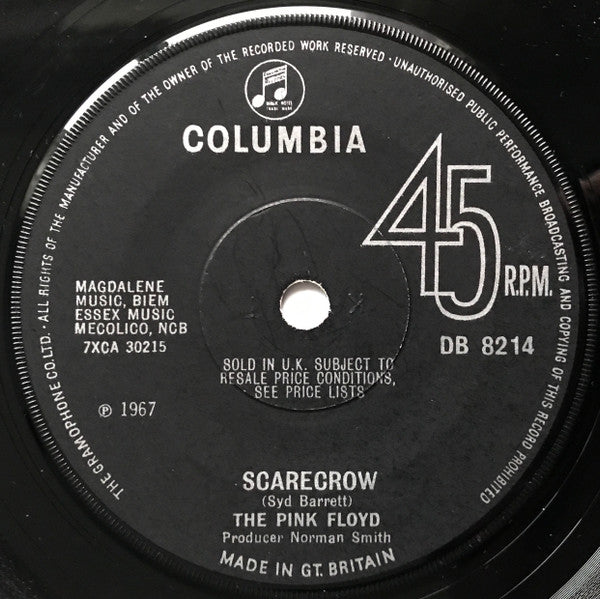 The Pink Floyd* : See Emily Play (7", Single, Mono, Sol)
