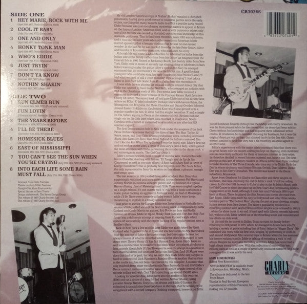 Eddie Fontaine : Rock With Me (LP, Comp)