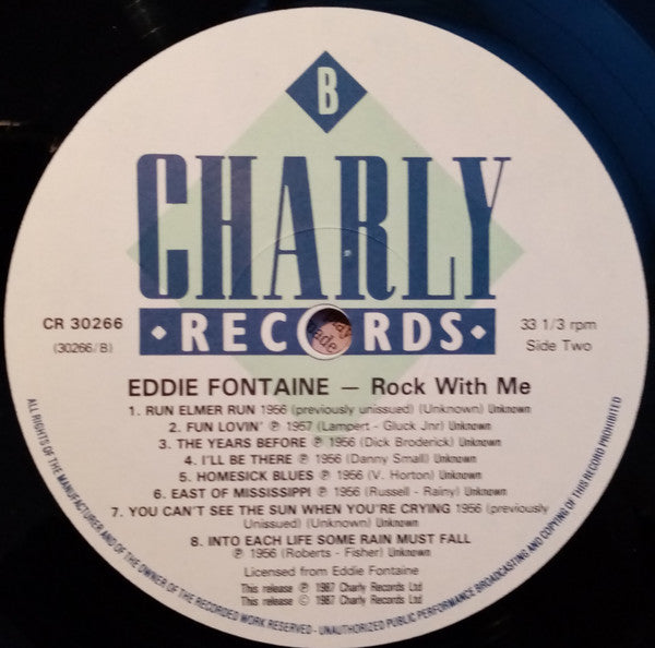 Eddie Fontaine : Rock With Me (LP, Comp)