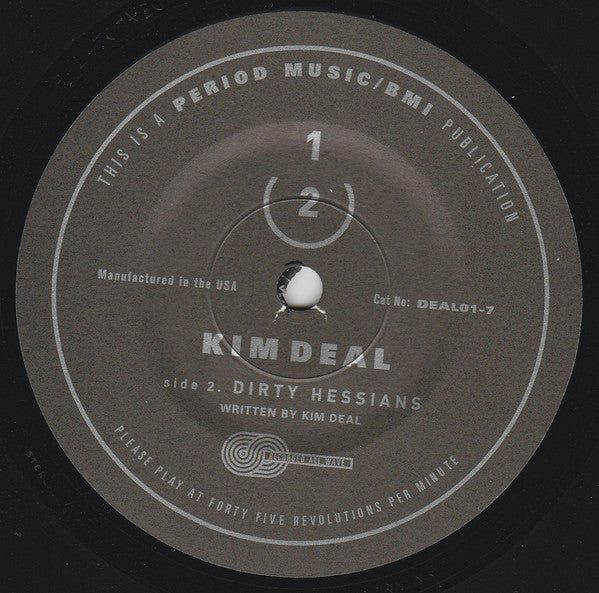 Kim Deal : Walking With A Killer (7", Single)