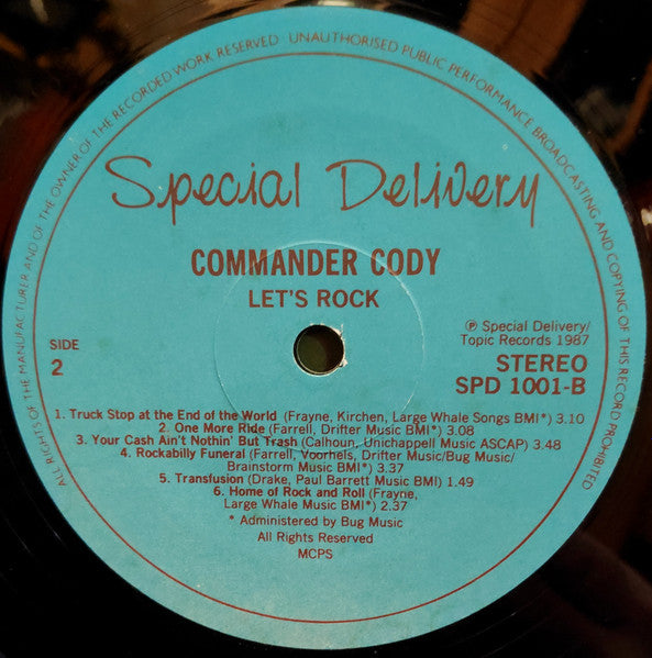 Commander Cody : Let's Rock! (LP)