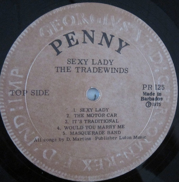 The Tradewinds* : Sexy Lady (LP, Album)