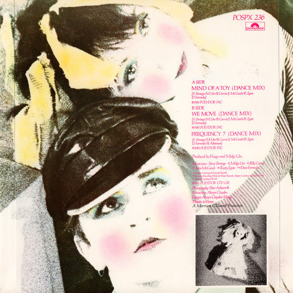 Visage : Mind Of A Toy (12", Single)