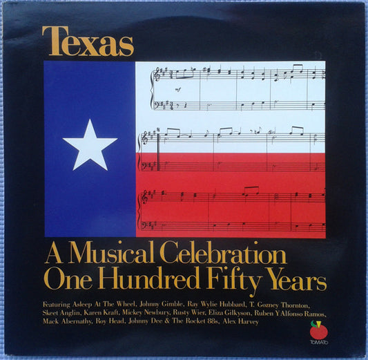 Various : Texas - A Musical Celebration One Hundred Fifty Years (2xLP, Album)