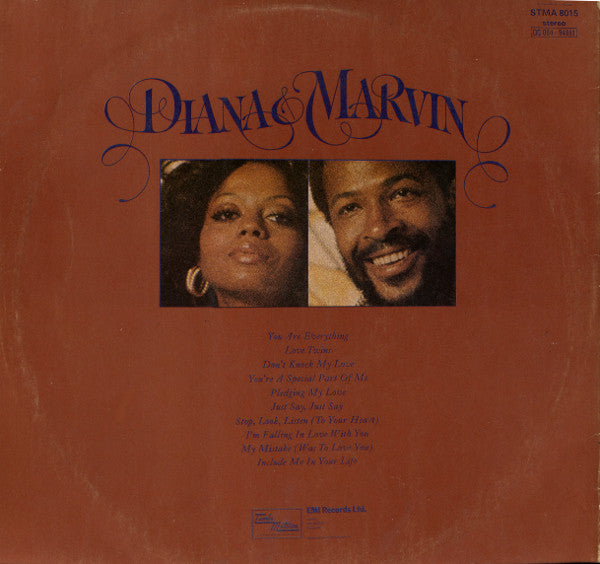 Diana Ross & Marvin Gaye : Diana & Marvin (LP, Album)