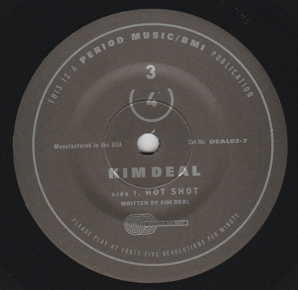 Kim Deal : Hot Shot / Likkle More (7", Single)