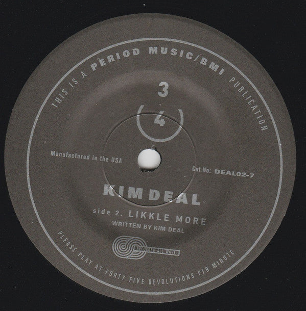 Kim Deal : Hot Shot / Likkle More (7", Single)