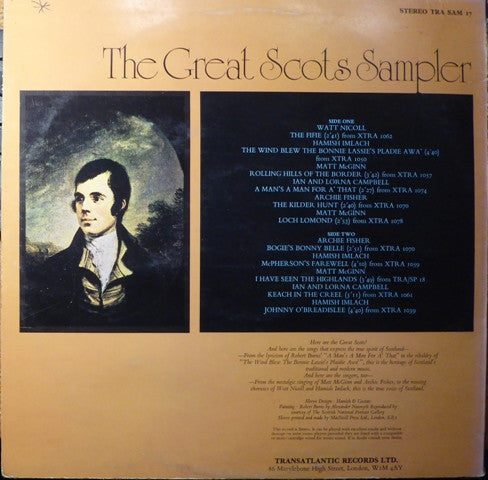 Various : The Great Scots Sampler (LP, Comp)