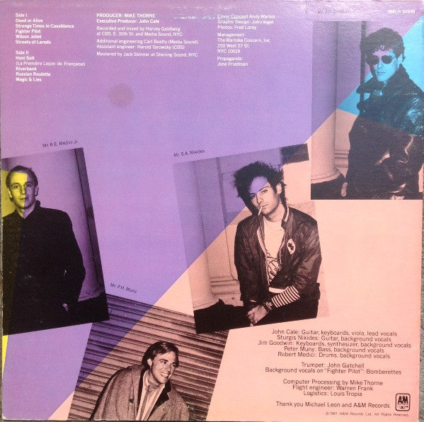 John Cale : Honi Soit (LP, Album)