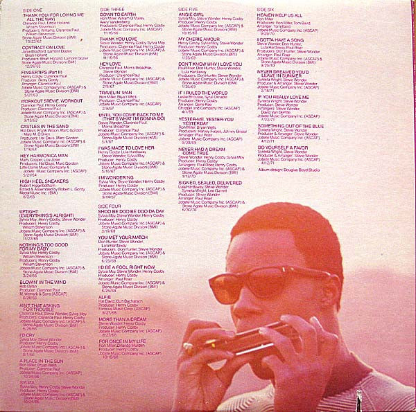 Stevie Wonder : Looking Back (3xLP, Comp, Ltd, Mon)