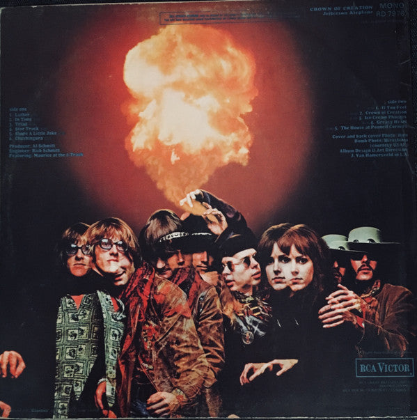 Jefferson Airplane : Crown Of Creation (LP, Album, Mono, RE)