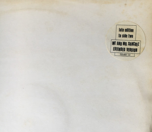 Blue Rondo À La Turk : Me And Mr. Sanchez (12", Promo, W/Lbl)