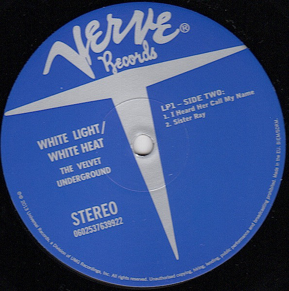 The Velvet Underground : White Light/White Heat (2xLP, Album, RE, RM, 180)