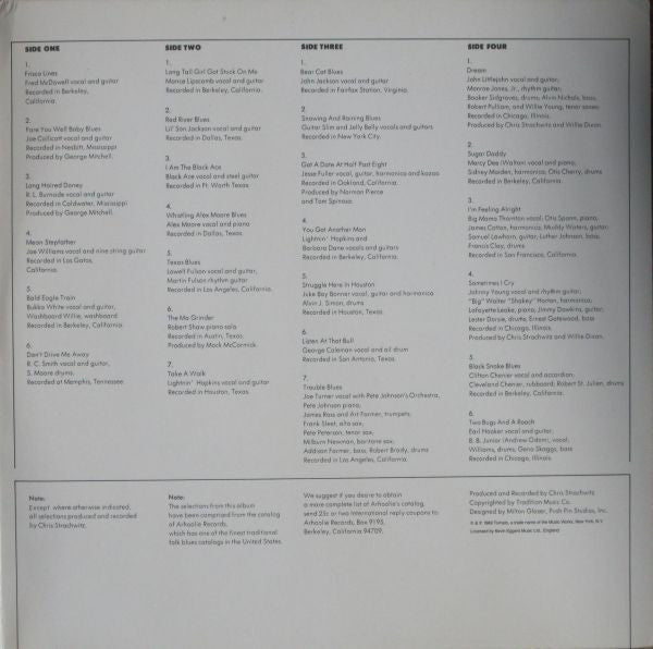 Various : Blues Roots (2xLP, Album, Comp, RE)