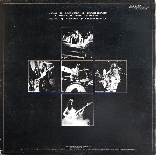 Rainbow : Rainbow Rising (LP, Album, Gat)