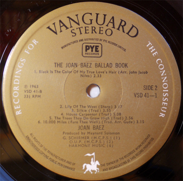 Joan Baez : The Joan Baez Ballad Book (2xLP, Comp)