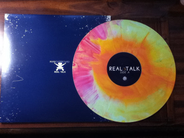 Man Overboard : Real Talk (LP, Album, RP, Red)