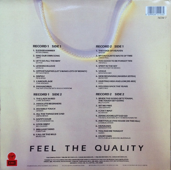 Various : Now That's What I Call Music 7 (2xLP, Comp)