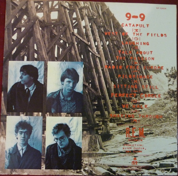 R.E.M. : Murmur (LP, Album, PRS)