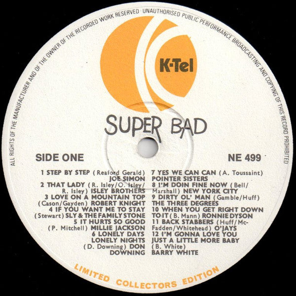 Various : Super Bad (LP, Comp, Ltd)