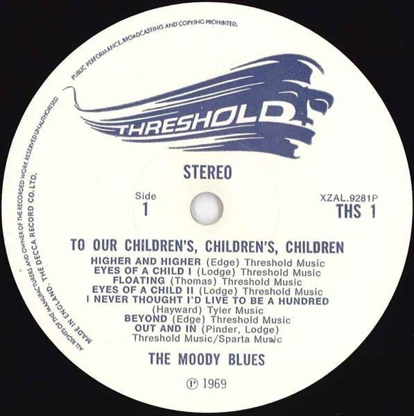 The Moody Blues : To Our Children's Children's Children (LP, Album, Gat)