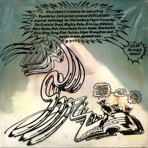 Various : Glastonbury Fayre - The Electric Score (3xLP)