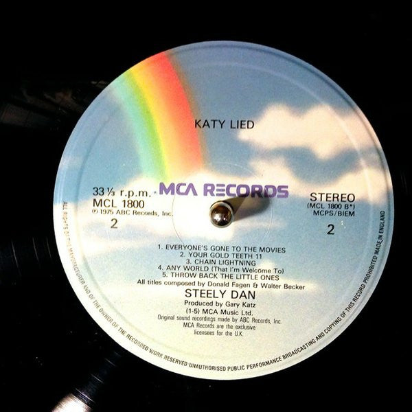Steely Dan : Katy Lied (LP, Album, RE, PRS)
