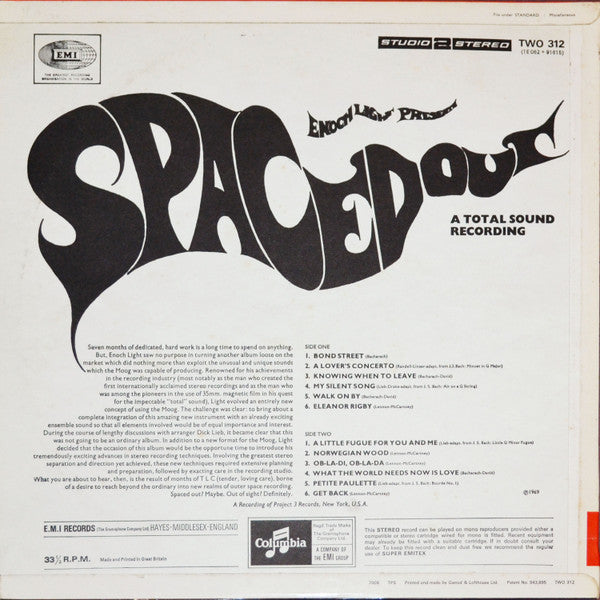 Enoch Light : Presents Spaced Out (LP)