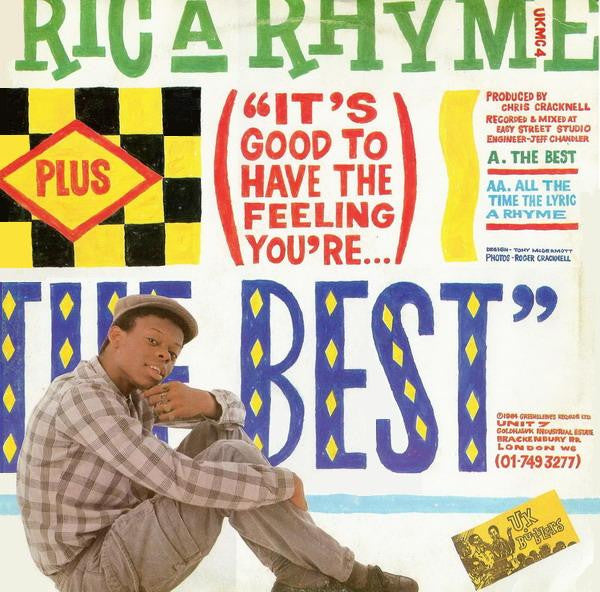 Tippa Irie : It's Good To Have The Feeling You're The Best (12", Single)