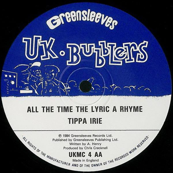 Tippa Irie : It's Good To Have The Feeling You're The Best (12", Single)