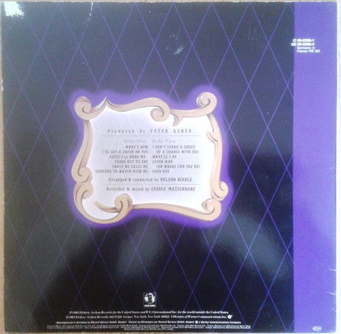Linda Ronstadt & The Nelson Riddle Orchestra* : What's New (LP, Album)