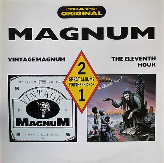 Magnum (3) : Vintage Magnum / The Eleventh Hour (2xLP, Comp, Gat)