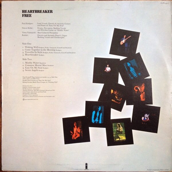 Free : Heartbreaker (LP, Album, RE)