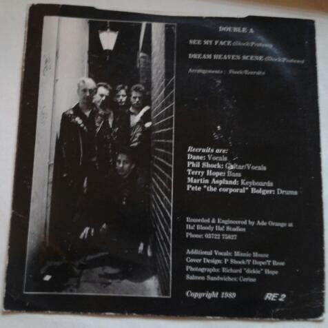 Recruits : See My Face & Dream Heaven Scene (7", Single)