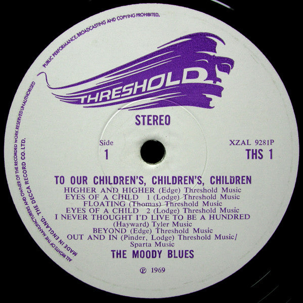 The Moody Blues : To Our Children's Children's Children (LP, Album)