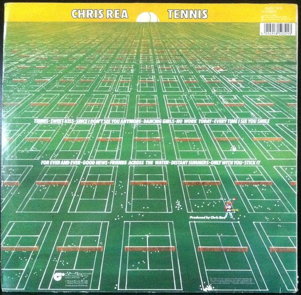 Chris Rea : Tennis (LP, Album, RE)