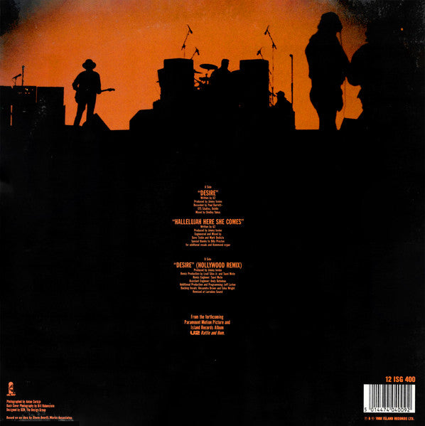 U2 : Desire (12", Gat)