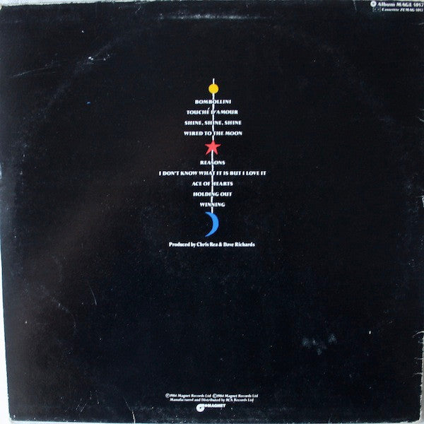 Chris Rea : Wired To The Moon (LP, Album)