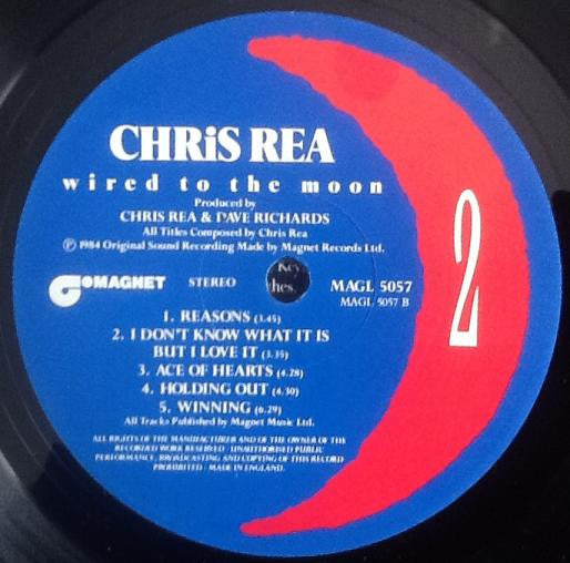 Chris Rea : Wired To The Moon (LP, Album)