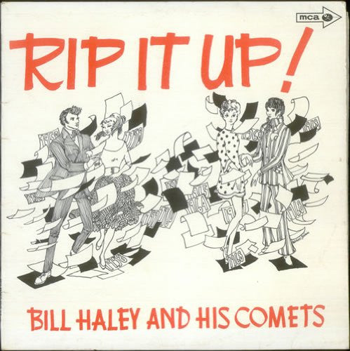 Bill Haley And His Comets : Rip It Up! (LP, Comp, Mono)
