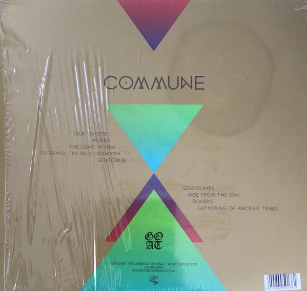 Goat (22) : Commune (LP, Album, Ltd, Red + 7")