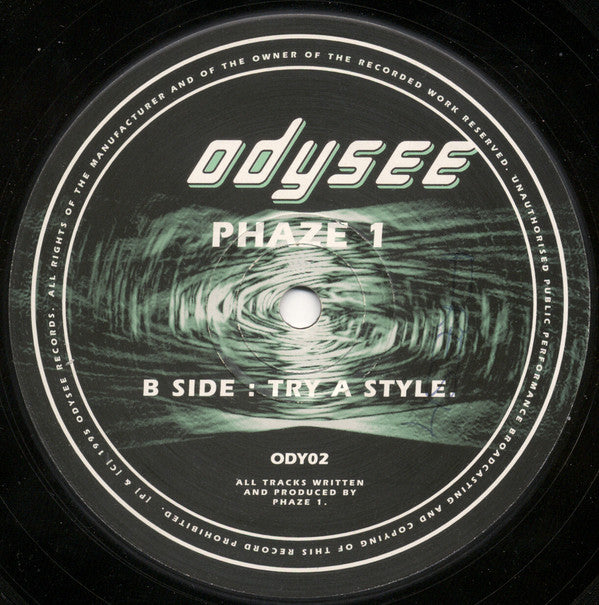 Phaze 1 : Phaze 1 / Try A Style (12")