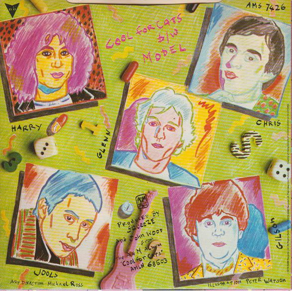 Squeeze (2) : Cool For Cats (7", Single)