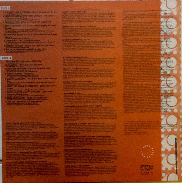 Various : Feel Like I'm Fixin' To Die (LP, Comp)