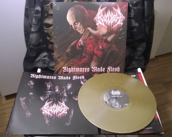 Bloodbath : Nightmares Made Flesh (LP, Album, Ltd, RE, RP, Gol)