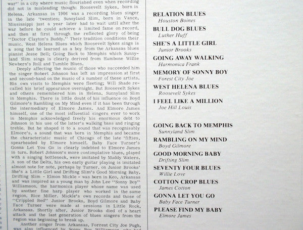 Various : Memphis And The Delta - 1950s (LP, Comp, RE)