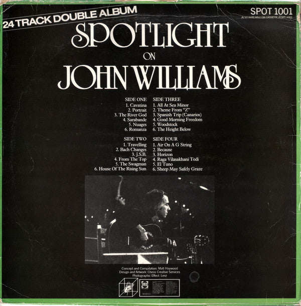 John Williams (7) : Spotlight On John Williams  (2xLP, Comp)