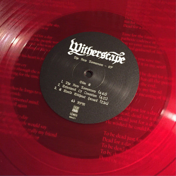 Witherscape : The New Tomorrow (12", EP, Ltd, Red)