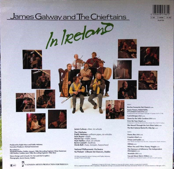 James Galway And The Chieftains : In Ireland (LP, Album)