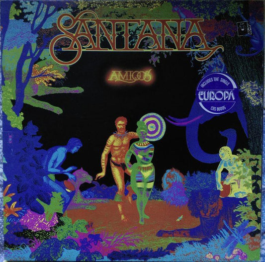 Santana : Amigos (LP, Album, Gat)